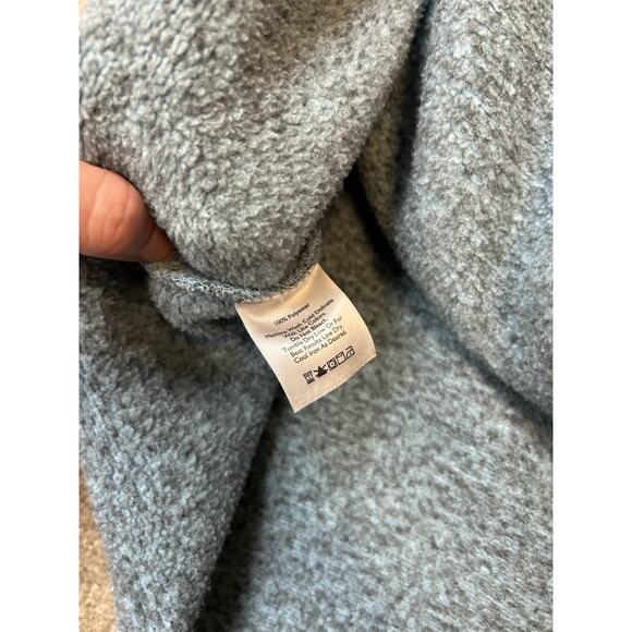 Eddie Bauer Womens Fleece Wrap Top Hoodie XXL Pockets Cozy Winter Athleisure - Picture 6 of 9